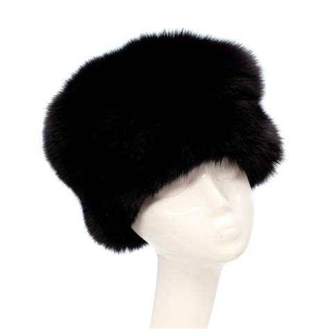 fur prada hat